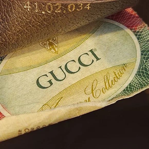 Gucci Vintage Sherry Line GG Bucket Bag